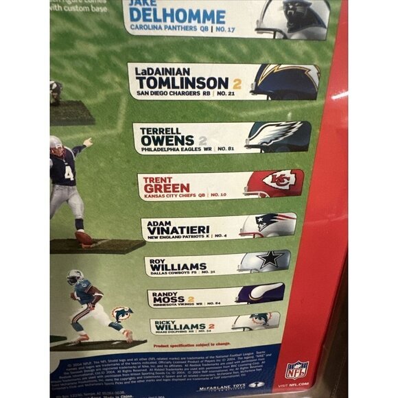 McFarlane NFL Series 10 Ricky Williams 2 Miami Dolphins Figure Orange Jersey NEW - Picture 5 of 6